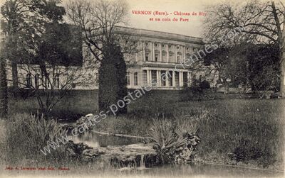 Carte postale ancienne Bizy — Vernon (Eure)