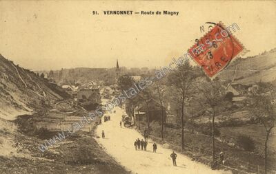 Carte postale ancienne Vernonnet — Vernon (Eure)
