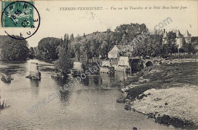 Carte postale ancienne Vernonnet — Vernon (Eure)