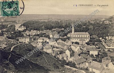 Carte postale ancienne Vernonnet — Vernon (Eure)