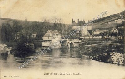 Carte postale ancienne Vernonnet — Vernon (Eure)