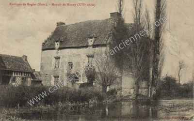 Carte postale ancienne Manoir de Mauny — Ambenay (Eure)