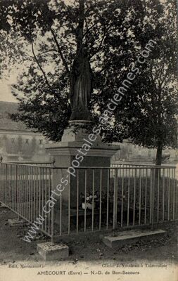 Carte postale ancienne N.-D. de Bon-Secours — Amécourt (Eure)