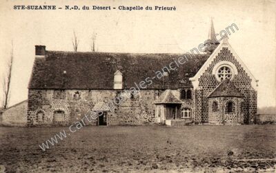 Carte postale ancienne Ste Suzanne — Les Baux-de-Breteuil (Eure)
