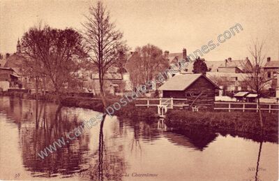 Carte postale ancienne Berne de la Charentonne — Bernay (Eure)