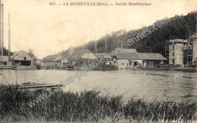 Carte postale ancienne La Bonneville — La Bonneville-sur-Iton (Eure)