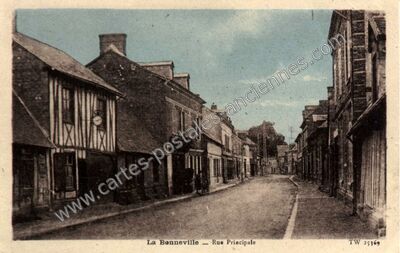 Carte postale ancienne La Bonneville — La Bonneville-sur-Iton (Eure)