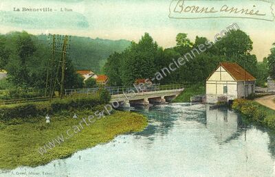 Carte postale ancienne La Bonneville — La Bonneville-sur-Iton (Eure)
