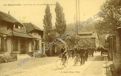 Carte postale ancienne La Bonneville — La Bonneville-sur-Iton (Eure)