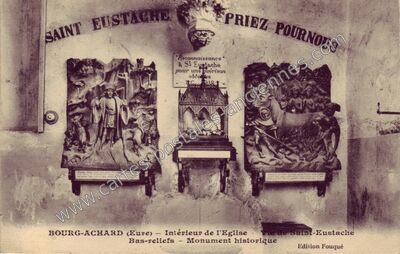 Carte postale ancienne Saint Eustache — Bourg-Achard (Eure)