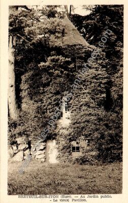 Carte postale ancienne Breteuil sur Iton — Breteuil (Eure)