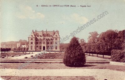 Carte postale ancienne Conde sur Iton — Condé-sur-Iton (Eure)