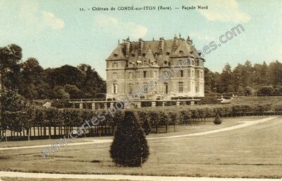 Carte postale ancienne Conde sur Iton — Condé-sur-Iton (Eure)
