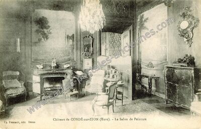 Carte postale ancienne Conde sur Iton — Condé-sur-Iton (Eure)
