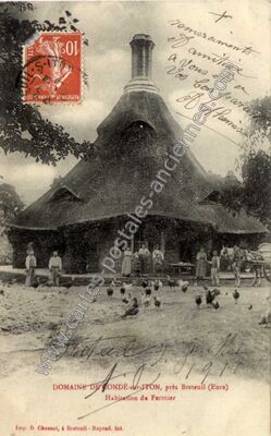 Carte postale ancienne Conde sur Iton — Condé-sur-Iton (Eure)