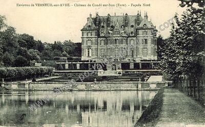 Carte postale ancienne Conde sur Iton — Condé-sur-Iton (Eure)
