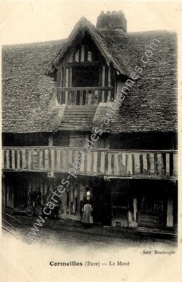 Carte postale ancienne Le Mané — Cormeilles (Eure)