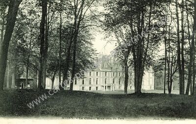 Carte postale ancienne Aveny — Dampsmesnil (Eure)