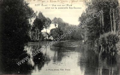 Carte postale ancienne Ezy — Ézy-sur-Eure (Eure)
