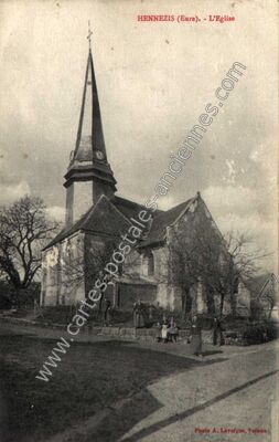Carte postale ancienne Hennezis — Hennezis (Eure)