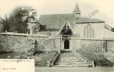 Carte postale ancienne Fours — Fours en Vexin (Eure)