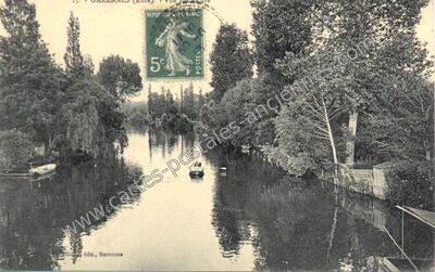 Carte postale ancienne Garennes — Garennes-sur-Eure (Eure)