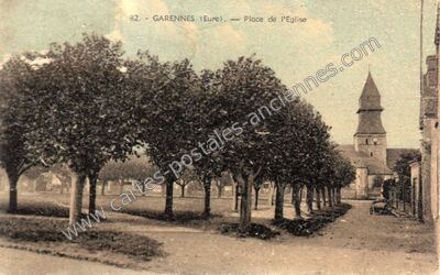 Carte postale ancienne Garennes — Garennes-sur-Eure (Eure)