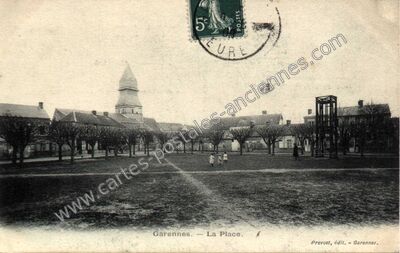 Carte postale ancienne Garennes — Garennes-sur-Eure (Eure)
