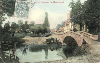 Carte postale ancienne Harrouard — Gauville-la-Campagne (Eure)