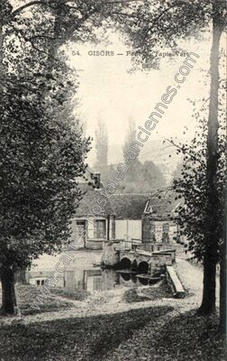 Carte postale ancienne Pont au Tapis-Vert — Gisors (Eure)