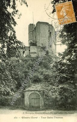Carte postale ancienne Tour Saint-Thomas — Gisors (Eure)
