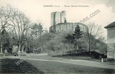 Carte postale ancienne Tour Saint-Thomas — Gisors (Eure)