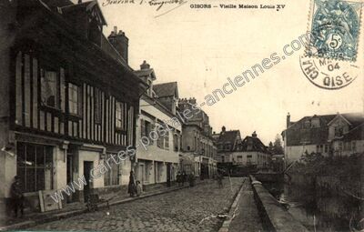 Carte postale ancienne Vieille Maison Louis XV — Gisors (Eure)