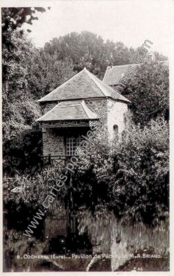 Carte postale ancienne Cocherel — Houlbec-Cocherel (Eure)