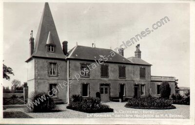Carte postale ancienne Cocherel — Houlbec-Cocherel (Eure)
