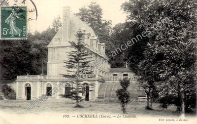 Carte postale ancienne Cocherel — Houlbec-Cocherel (Eure)