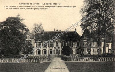 Carte postale ancienne Le Breuil Benoist — Marcilly-sur-Eure (Eure)