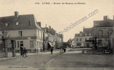 Carte postale ancienne Lyre — La Neuve-Lyre (Eure)