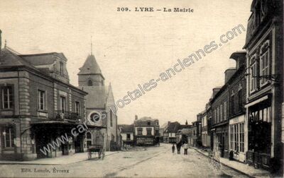 Carte postale ancienne Lyre — La Neuve-Lyre (Eure)