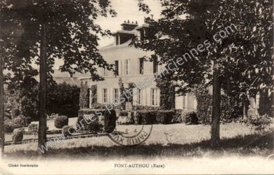 Carte postale ancienne Pont Authou — Pont-Authou (Eure)