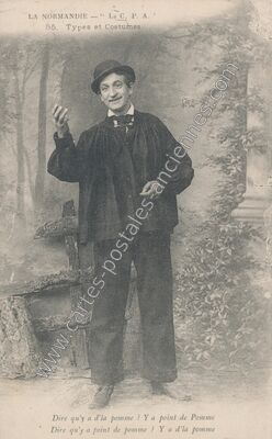 Carte postale ancienne La Normandie — Non Localisée (Eure)