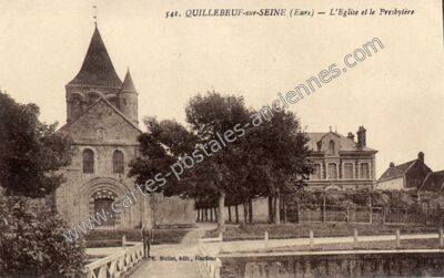 Carte postale ancienne Quillebeuf — Quillebeuf-sur-Seine (Eure)