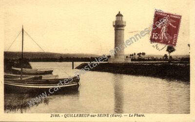 Carte postale ancienne Quillebeuf — Quillebeuf-sur-Seine (Eure)
