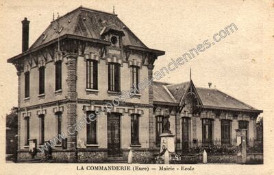 Carte postale ancienne La Commanderie — Sainte-Colombe-la-Commanderie (Eure)