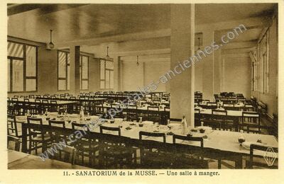 Carte postale ancienne Sanatorium de la Musse — Saint-Sébastien-de-Morsent (Eure)