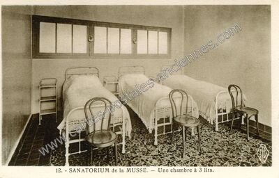 Carte postale ancienne Sanatorium de la Musse — Saint-Sébastien-de-Morsent (Eure)