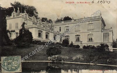 Carte postale ancienne Le Mont-Martin — Gaillon (Eure)
