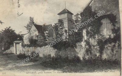 Carte postale ancienne Ancien Moulin des Chenneutières — Giverny (Eure)