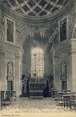 Carte postale ancienne Anet Ch — Anet (Eure-et-Loir)