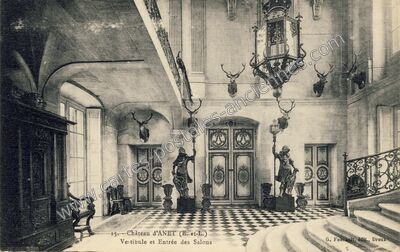 Carte postale ancienne Anet Ch — Anet (Eure-et-Loir)